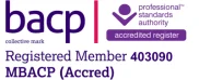 BACP Logo - Registered Member 403090